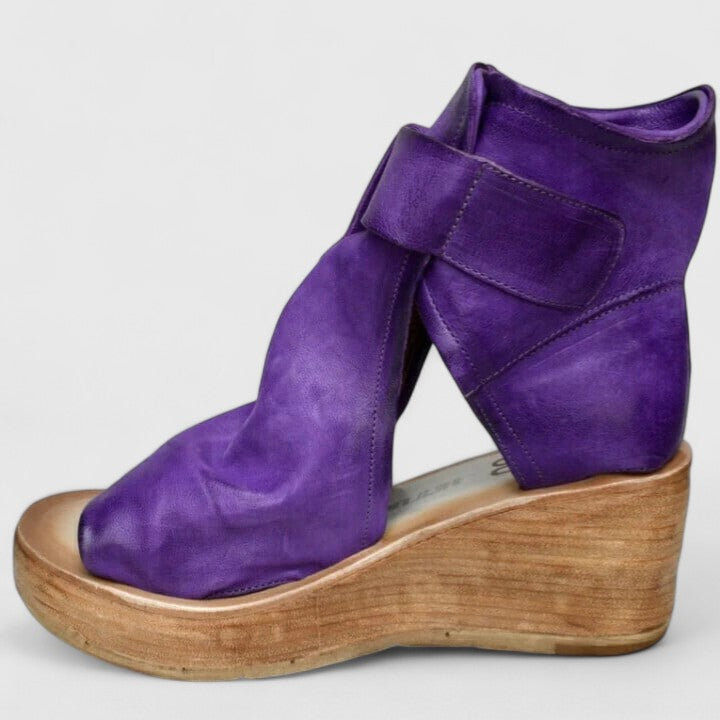 Jess Orthopaedic Buckle Wedge Sandals, view 6