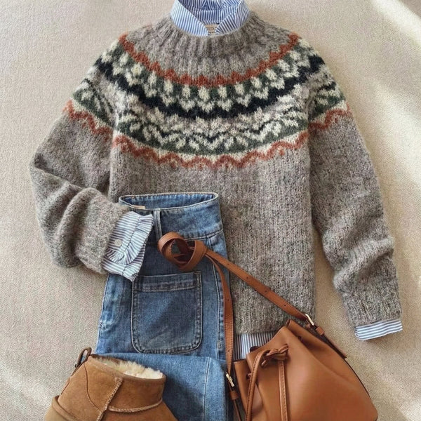 Monica | Classic Vintage Knitted Jumper