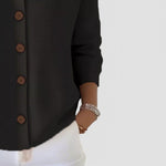Merry knitted button blouse, view 9