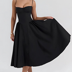 Rome corset midi dress, view 8