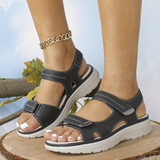 Luvita cross strap comfort sandals, view 5