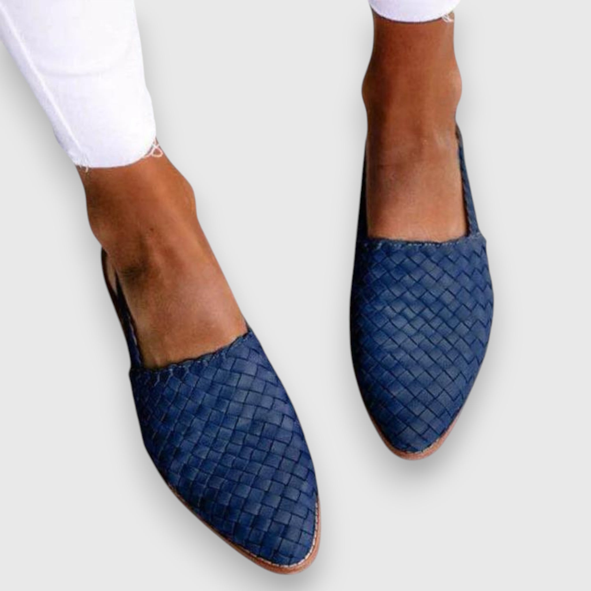 Lysena comfy sandals in Blue, view 5