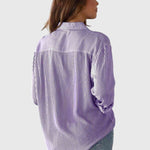 Ariana striped collared shirt, view 14