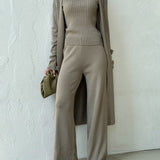 Linda three-piece cardigan, top and trouser set, view 13