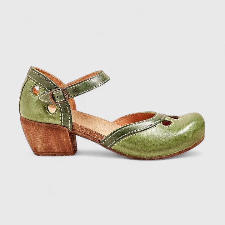 Calinae Orthopaedic Block Heel Sandals, view 6