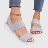 Emila Stretch Strap Comfort Sandals, view 9