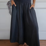 Marlene wide leg palazzo trousers in Grey, view 5