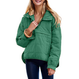 Joy | Oversized Hooded Pullover Jacket