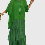 Susan long flowing elegant maxi dress, view 9