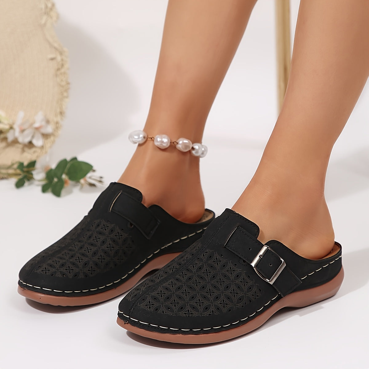 Jessica orthopaedic slip-on mules, view 14