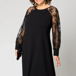 Edyth Elegant Lace Dress, view 2