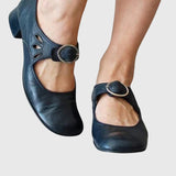 Marilyn orthopaedic Mary Jane shoes in Blue, view 3
