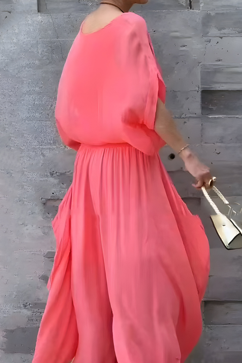 Manna chiffon wide-leg two-piece set, view 2