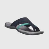 Jade Ergonomic Toe Post Sandals in Blue, view 5