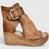 Jess Orthopaedic Buckle Wedge Sandals, view 8