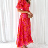Harmony floral maxi dress, view 5