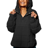 Joy | Oversized Hooded Pullover Jacket