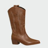Priscilla | Leather Western Boots
