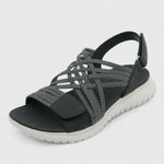 Arvienne Orthopaedic Sport Sandals in Black, view 5