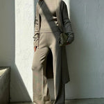 Linda three-piece cardigan, top and trouser set, view 11