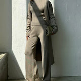 Linda three-piece cardigan, top and trouser set, view 11