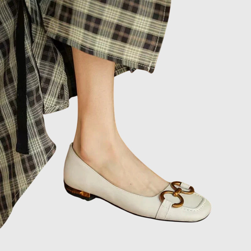 Erica Orthopaedic Buckle Sandals in White, view 7