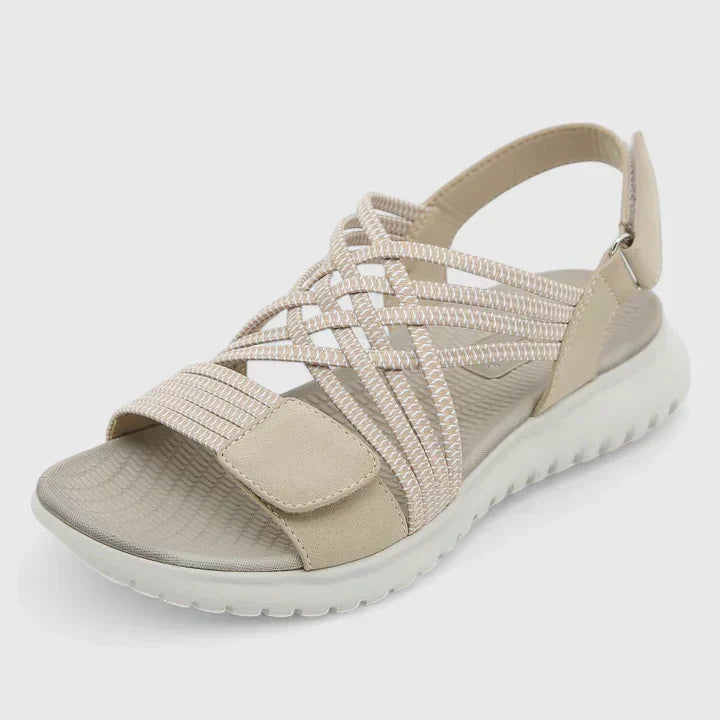 Arvienne Orthopaedic Sport Sandals in Beige, view 2