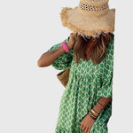 Sarah boho maxi dress, view 6