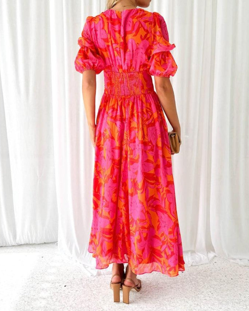 Harmony floral maxi dress, view 6