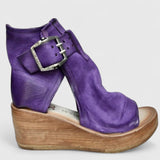 Jess Orthopaedic Buckle Wedge Sandals, view 3