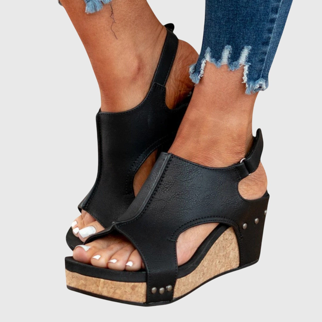 Adela Orthopaedic Wedge Sandals, view 6