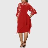 Juliana lace sleeve dress, view 9