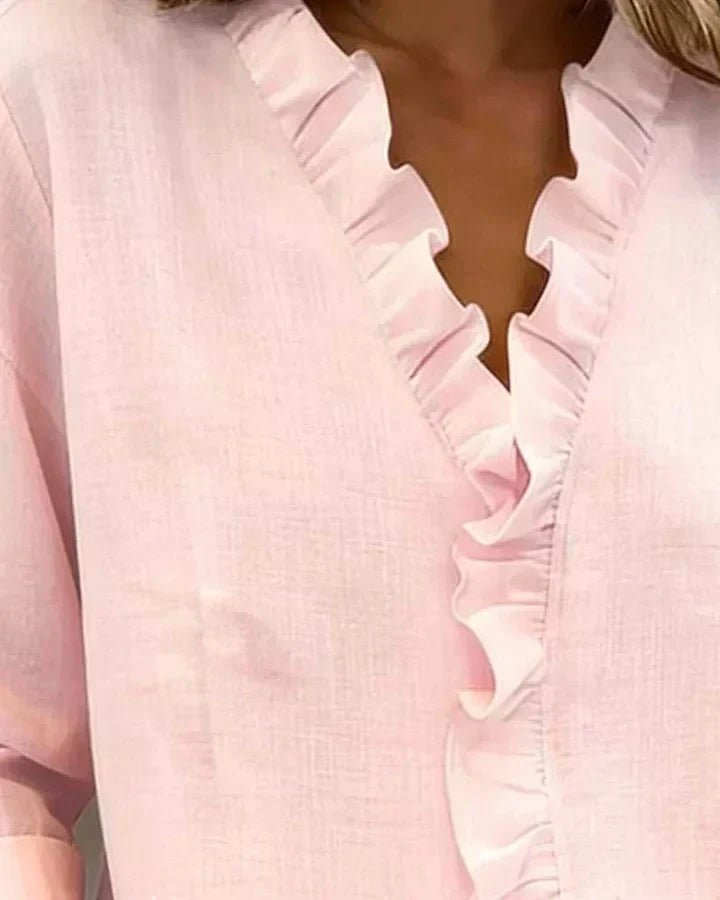 Sadie ruffled blouse, view 11