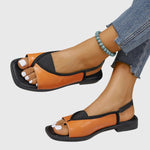 Mady orthopaedic sandals, front view