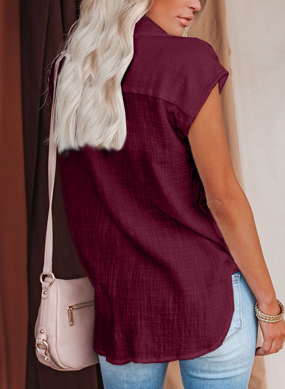 Leonie relaxed summer blouse, view 12
