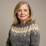 Angela vintage Fair Isle jumper, view 14