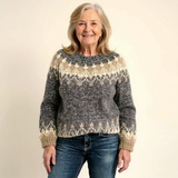 Angela vintage Fair Isle jumper, view 5