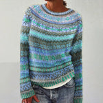 Bethany vintage Fair Isle jumper, front view