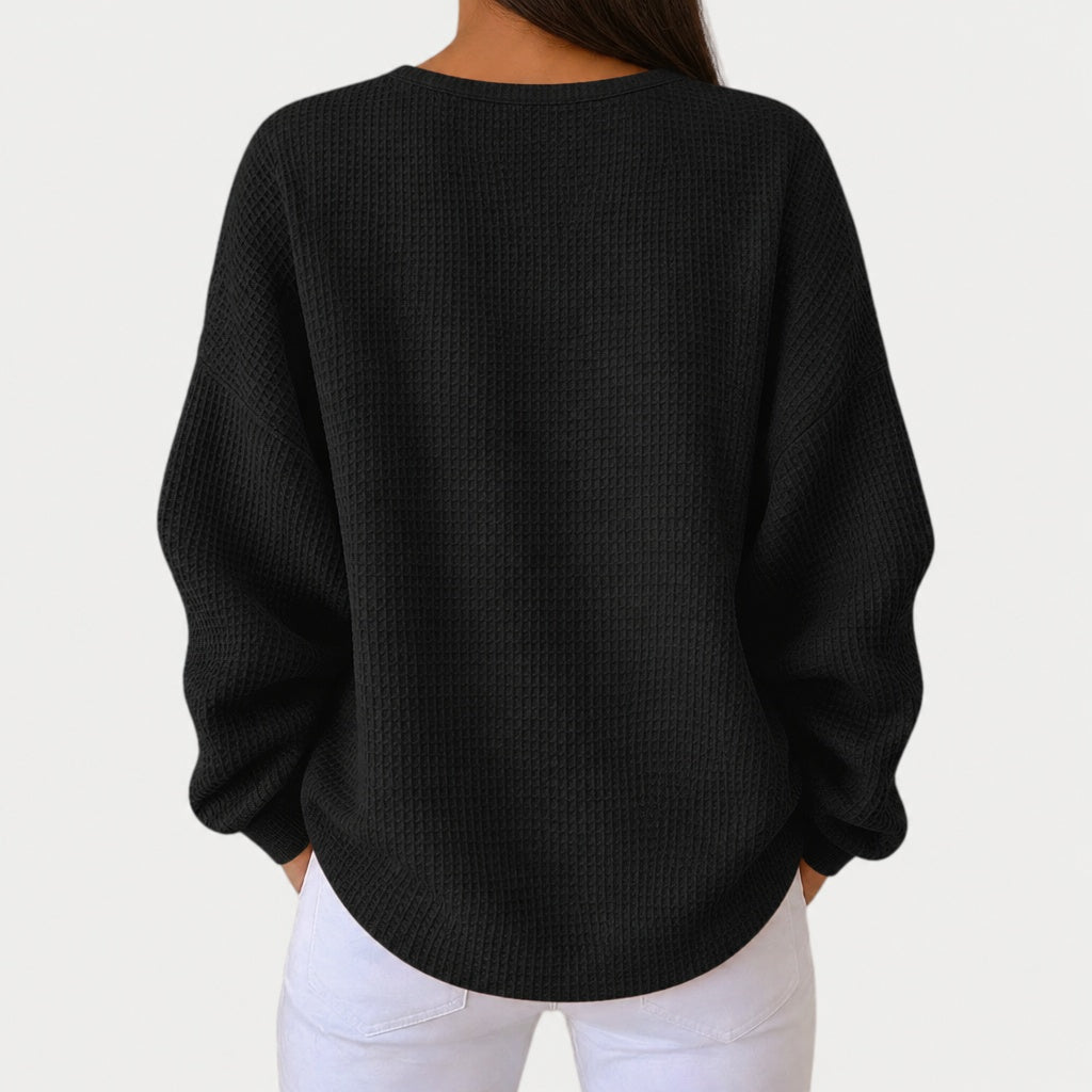 Elsie waffle knit jumper, view 8