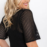 Airlie open knit maxi dress, view 16