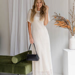 Airlie open knit maxi dress, view 4