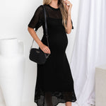 Airlie open knit maxi dress, view 18