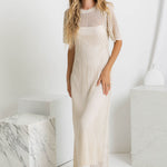 Airlie open knit maxi dress, view 8