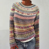 Keira Fair Isle jumper, front view