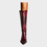 Sadie | Croc-Print Boots