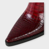 Sadie | Croc-Print Boots