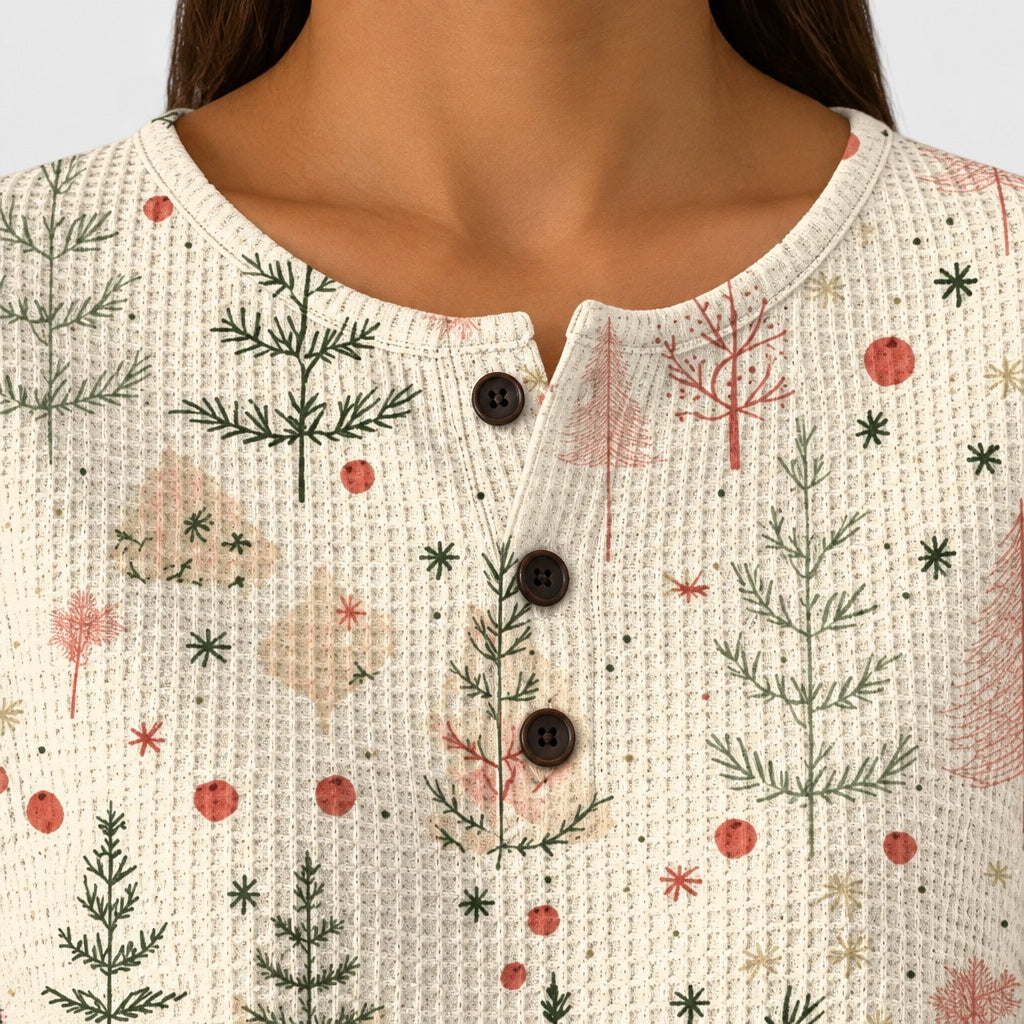 Matilda cream Christmas tree jumper, view 4