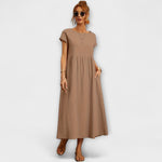 Magnolia casual maxi dress in Khaki, view 11