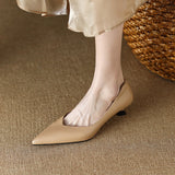 Georgina | Pointed-Toe Court Shoes
