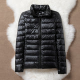 Ulla black puffer jacket, view 2